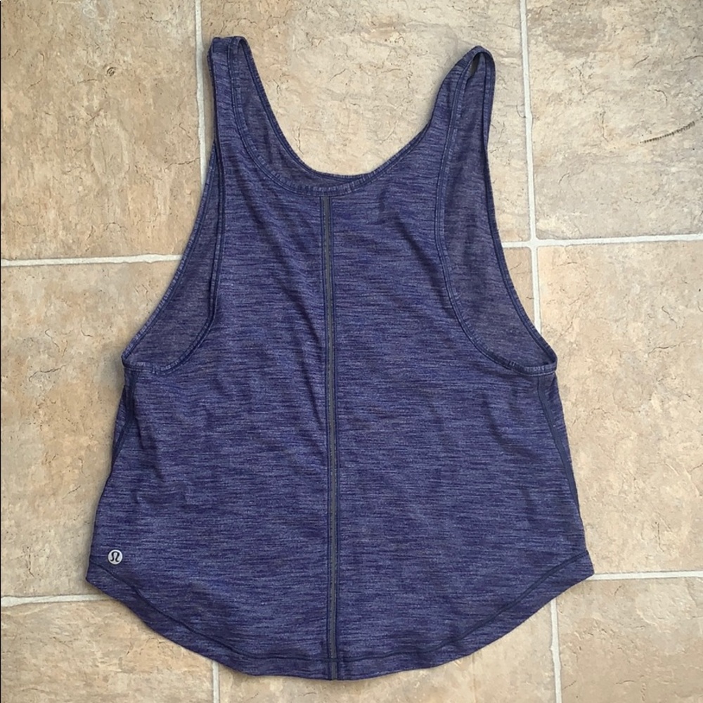Lululemon Navy Tank Size 4 EUC